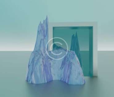 Turquoise Iceberg